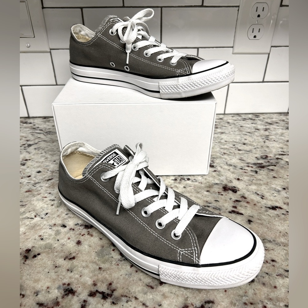 Converse Chuck Taylor All Stars Ox Shoe - Charcoal Gray - size 10
